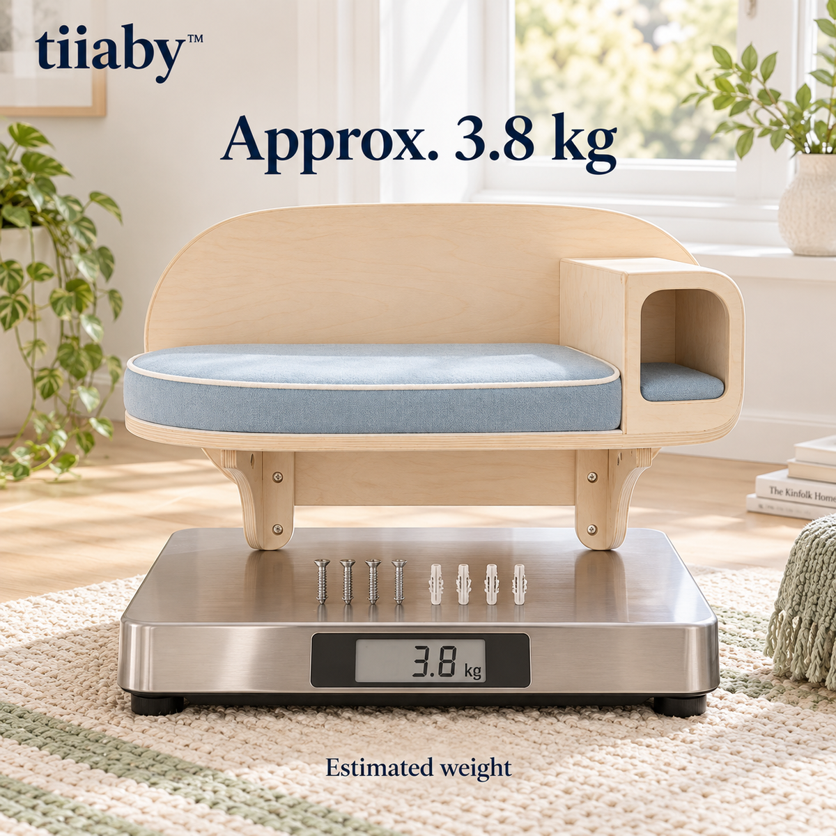 tiiaby SunCove Window Perch — Estimated product weight: 3.8 kg