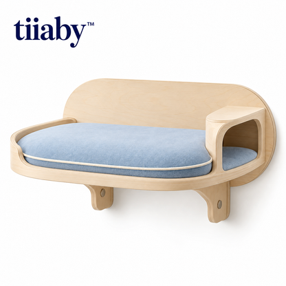 tiiaby SunCove Window Perch — White background product view