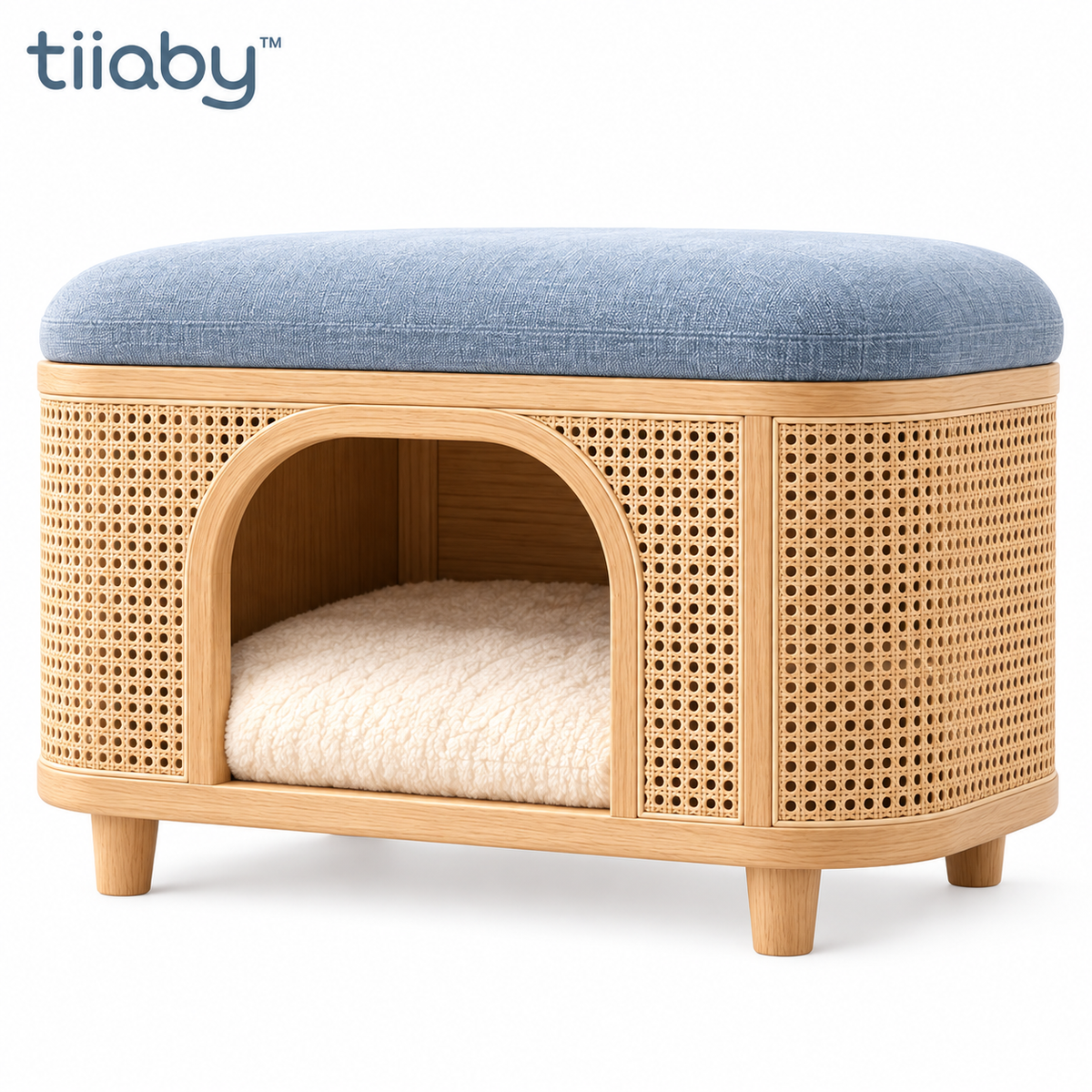 tiiaby MeadowClimb Cat Tower white background product image