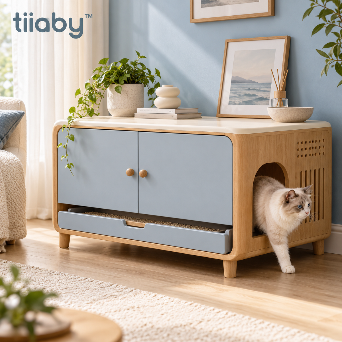 tiiaby CloudNest Window Cat Lounge main image