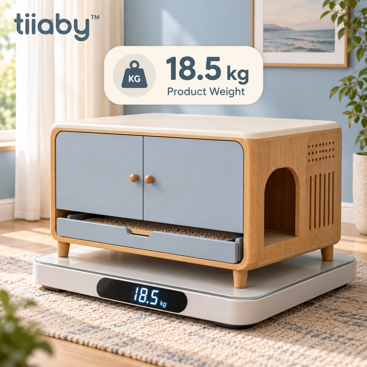 tiiaby CloudNest weight