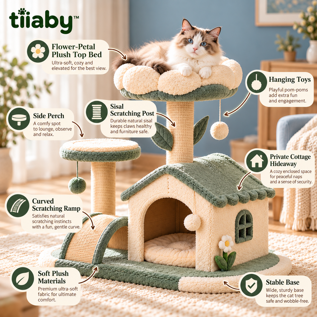 tiiaby pet furniture 12 features