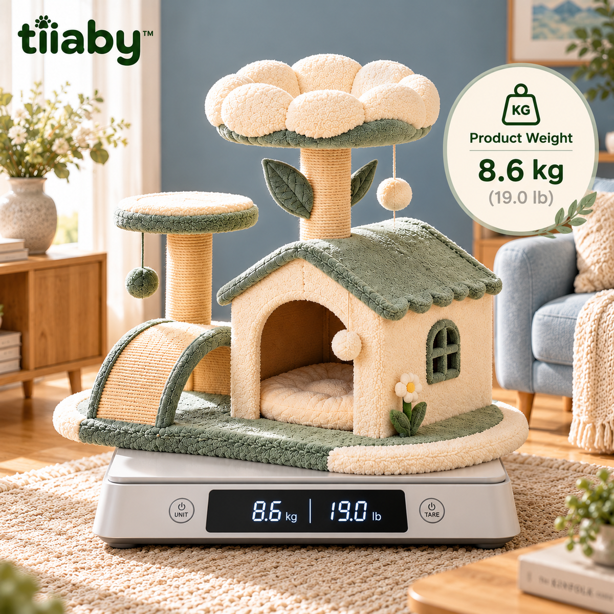 tiiaby pet furniture 12 weight