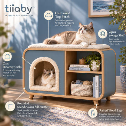 tiiaby WillowCove Pet Lounge features